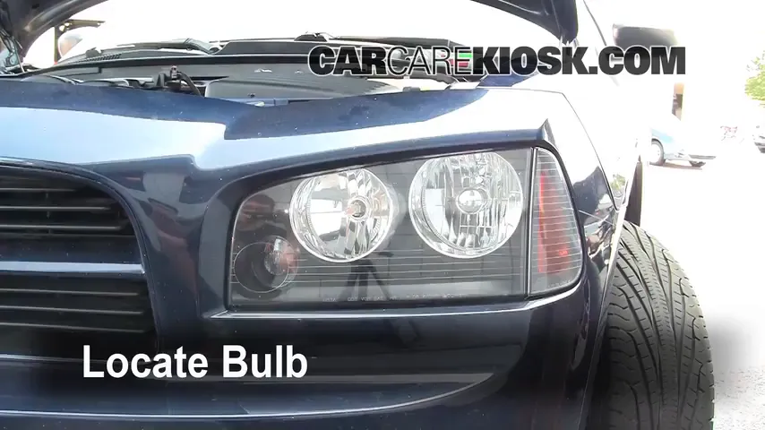 2006 Dodge Charger SXT 3.5L V6 Éclairage Feu clignotant avant (remplacer l'ampoule)